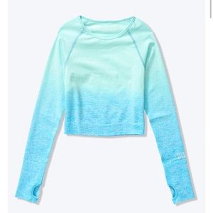 SEAMLESS WORKOUT CROPPED CREW.